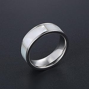 Simple Stainless Steel Ring (Round)