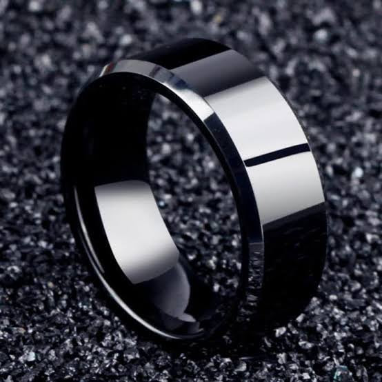 Simple Stainless Steel Ring (Round)