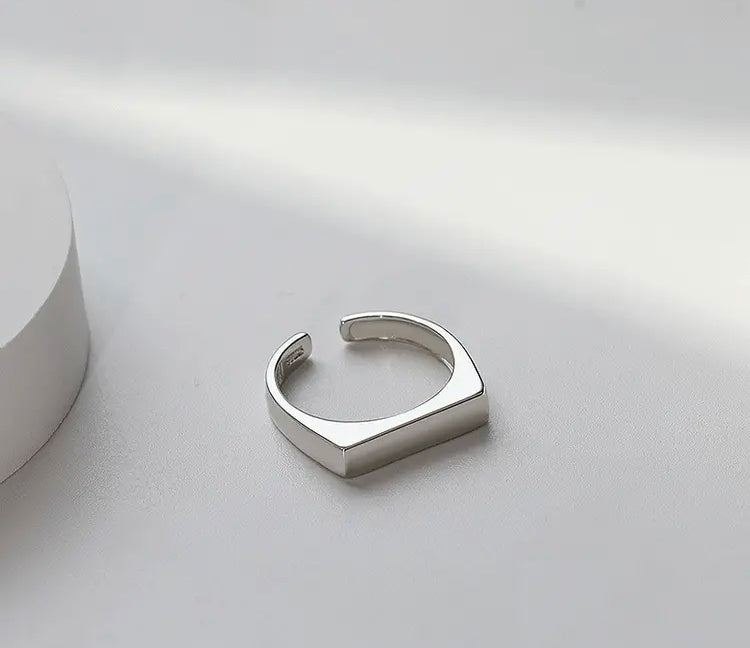 Simple Elegant Steel Ring (Basic)